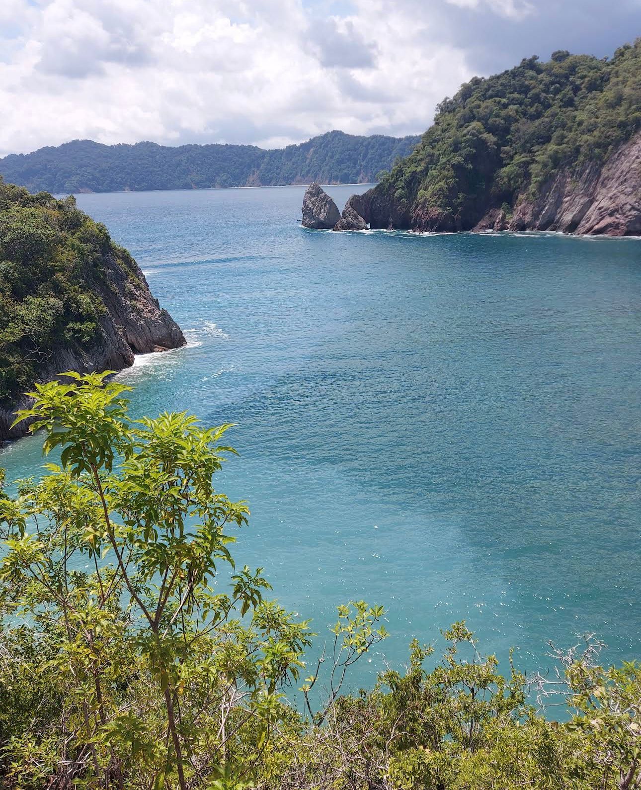 Bahia azul en Costa Rica