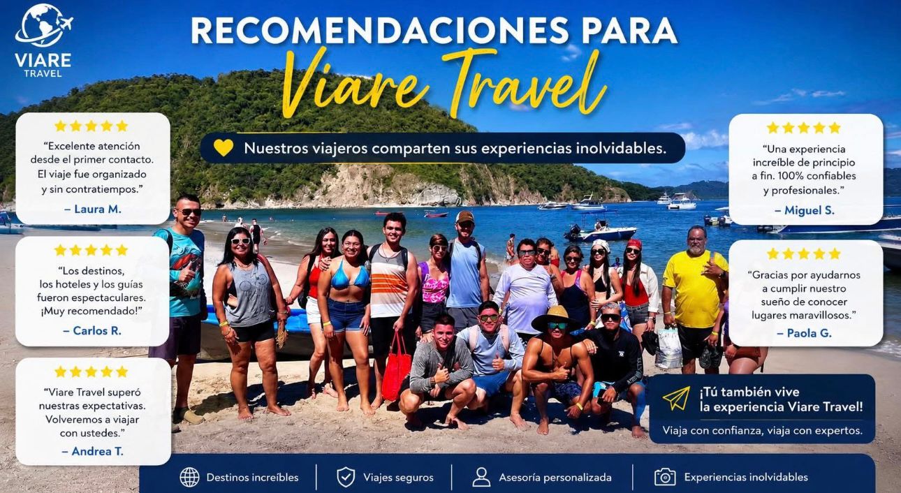 Recomendaciones de viajeros de Viare Travel